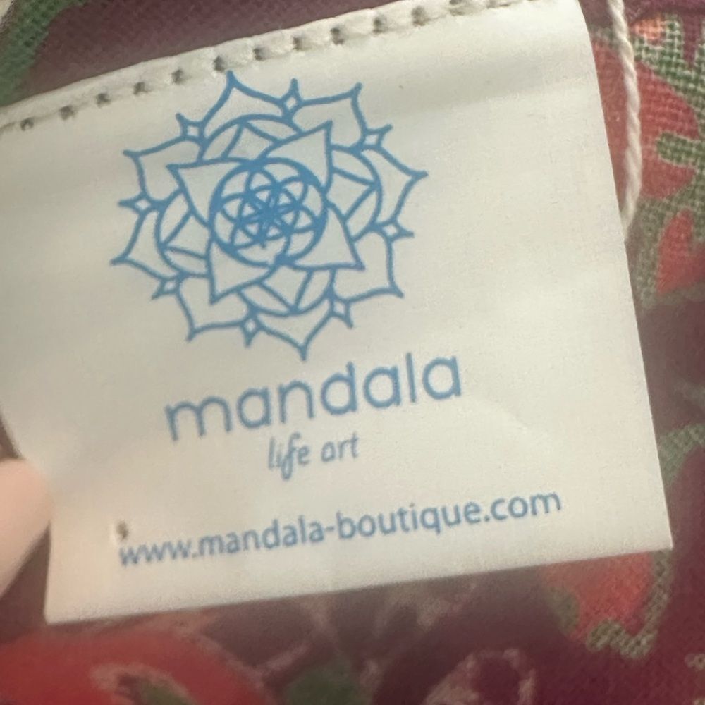 Mandala Life Art Round Patterned Design Cloth - Picture 6 of 7
